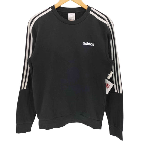 アディダス adidas 3-Stripes Crew Sweatshirt レディース import:M