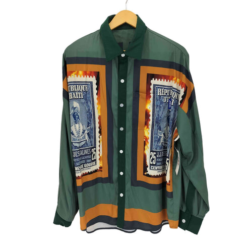 ワナ WANNA STAMP SHIRT L/S メンズ