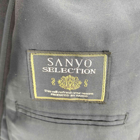 サンヨー SANYO ダブルブレステッド 金ボタン 紺ブレ メンズ
