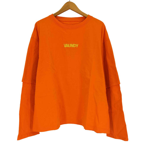Logo Layered T-shirt 2nd ALBUM アーティスト レイヤード L/S Tシャツ メンズ JPN:XL