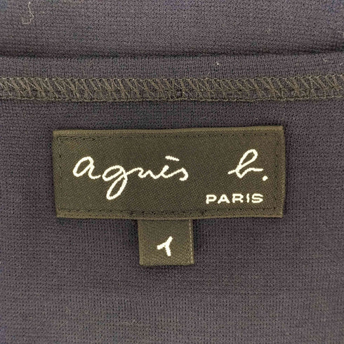 アニエスベー agnes b. ハーフジップデザイン ワンピース レディース イ