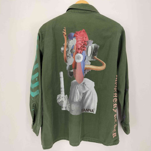 ワナ WANNA DELUSION OF A CRAFTMAN APACHE カスタム ユーティリティシャツ メンズ import:L