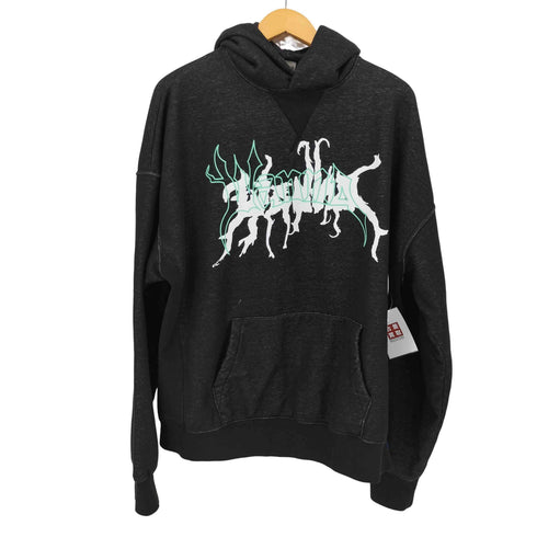 ワナ WANNA METALIC MENTAL HOODIE メンズ import:L