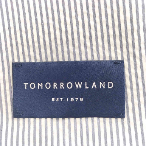 トゥモローランド TOMORROWLAND ストライプシアサッカージャケット メンズ
