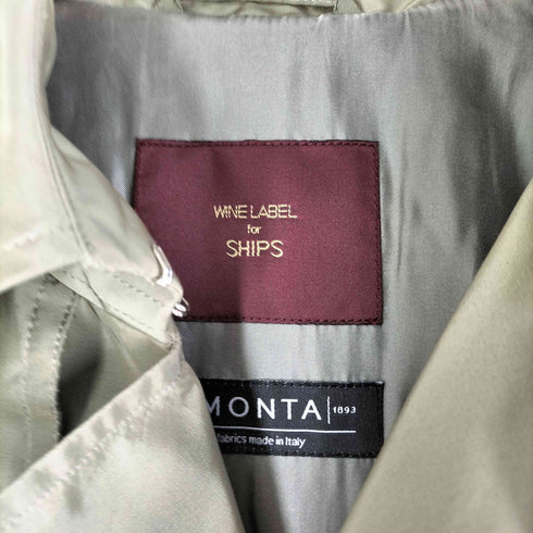 WINE LABEL for SHIPS LIMONTA トレンチコート レディース