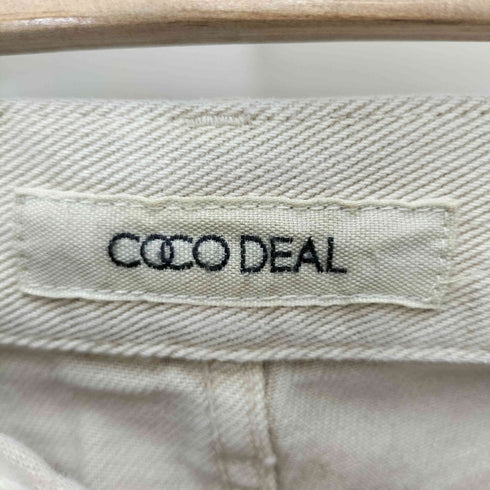 ココディール COCO DEAL ウエストデザインサイドカットデニム レディース 1
