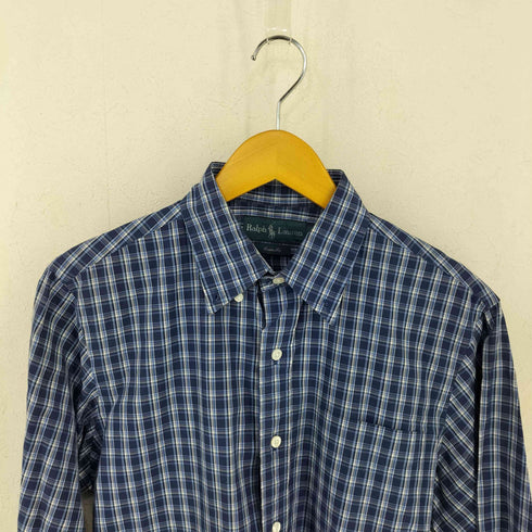 ラルフローレン RALPH LAUREN チェック BDシャツ メンズ import:M
