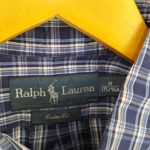 ラルフローレン RALPH LAUREN チェック BDシャツ メンズ import:M