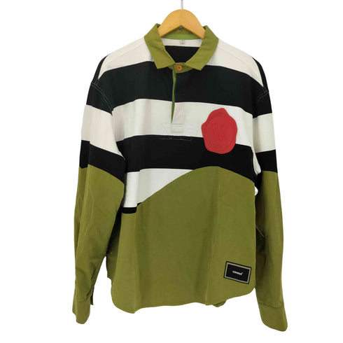 ワナ WANNA bloom stripe rugger shirts メンズ JPN:L