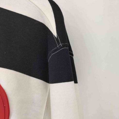 ワナ WANNA bloom stripe rugger shirts メンズ JPN:L