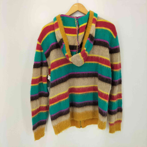 ワナ WANNA Multiple Mohair Knit Hoodie メンズ
