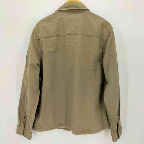 ポロジーンズ RL POLO JEANS CO. フロントパッチ フラップポケット 比翼 ミリタリー ジャケット メンズ import:XL