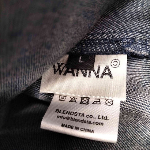 ワナ WANNA デニムシャツジャケット メンズ