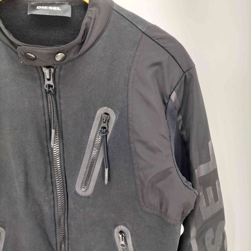 ディーゼル DIESEL スウェット デザイン ジップアップ ジャケット メンズ import:L