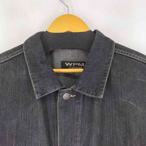 WPM DENIM ブラックデニムジャケット メンズ JPN:XXL