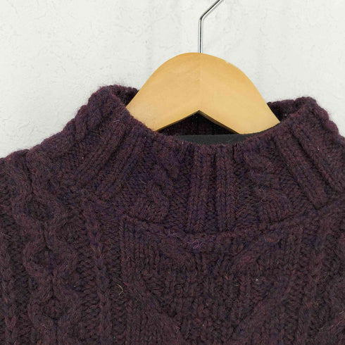 INIS CRAFTS アイルランド製 ケーブルニット メンズ import:M