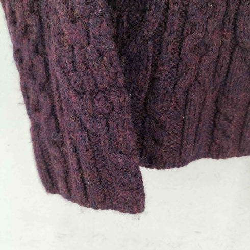 INIS CRAFTS アイルランド製 ケーブルニット メンズ import:M