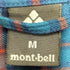モンベル mont bell チェック柄 ロングスリーブシャツワンピース レディース JPN:M