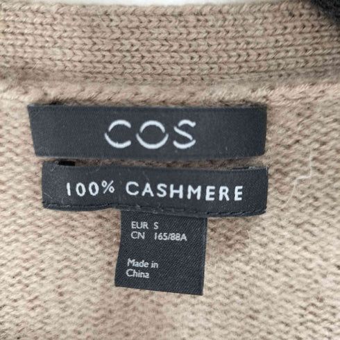 コス COS カシミヤ100%ニットカーディガン レディース import:S