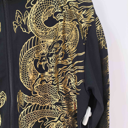 Blood Money Tokyo 登り龍 黒金 ジャージ セットアップ 本職 金剛力士 メンズ L