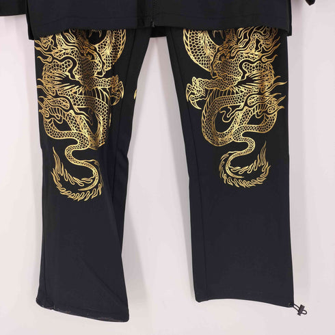 Blood Money Tokyo 登り龍 黒金 ジャージ セットアップ 本職 金剛力士 メンズ L