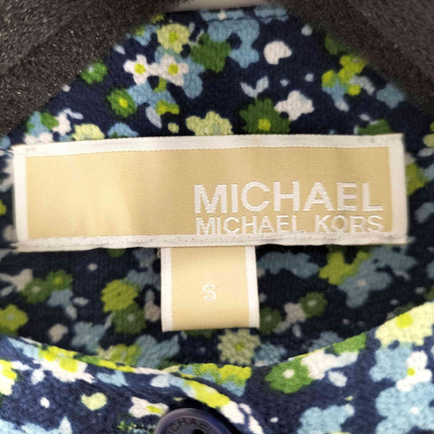 マイケルマイケルコース Michael Michael Kors フリルスリーブ花柄L/Sブラウス レディース JPN:S