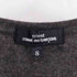 トリココムデギャルソン tricot COMME des GARCONS AD2011 ノースリーブ ウール ニット ドッキング プリーツ スカート ワンピース レディース JPN:S