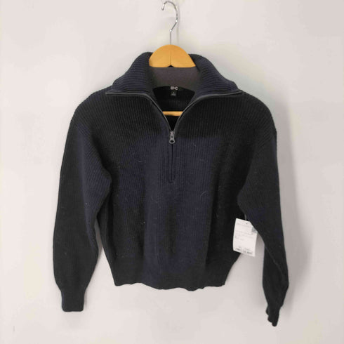 ユニクロシー UNIQLO:C プレミアムラムハーフジップセーター レディース JPN:S