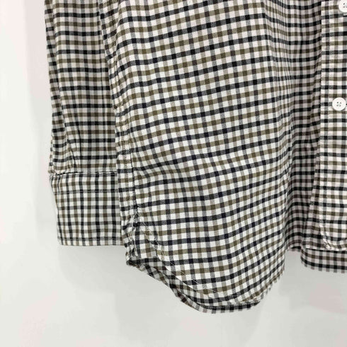 マッキントッシュフィロソフィー MACKINTOSH PHILOSOPHY チェック柄 ボタンダウン ロングスリーブシャツ メンズ UK:40