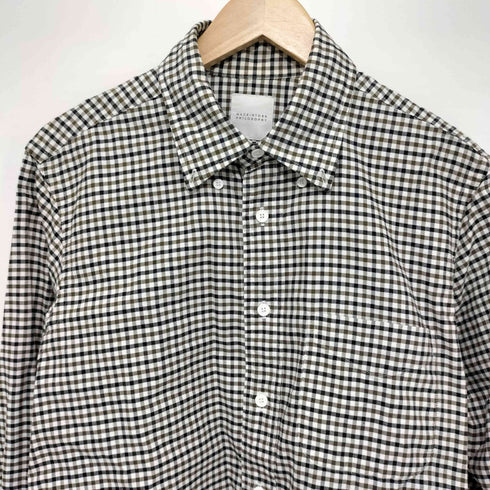 マッキントッシュフィロソフィー MACKINTOSH PHILOSOPHY チェック柄 ボタンダウン ロングスリーブシャツ メンズ UK:40