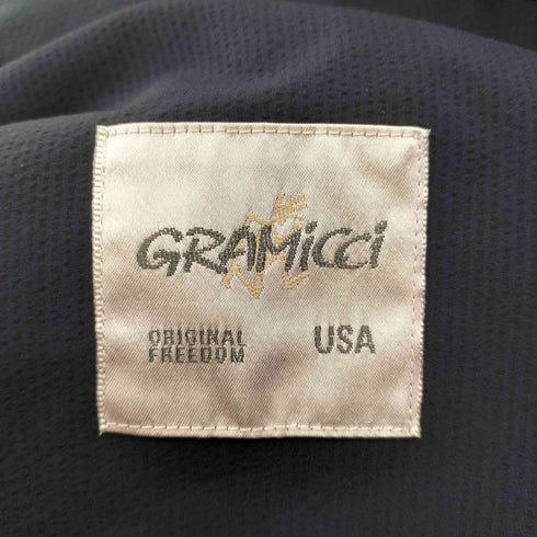 グラミチ GRAMICCI 19SS 別注 SATOSHI YAMANE SOLOTEX サッカー ストレッチ リバーシブル ポリ オープンカラー シャツ メンズ JPN:M
