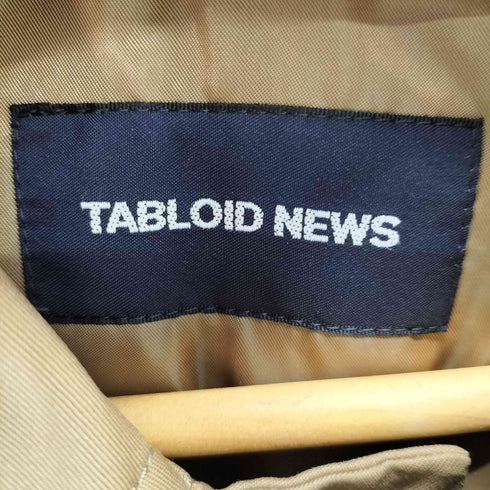タブロイドニュース tabloid news 比翼ステンカラーハーフコート 玉蟲 メンズ JPN:2