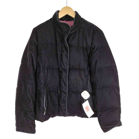 アクアスキュータム AQUASCUTUM ベロア ダウンジャケット レディース JPN:11号