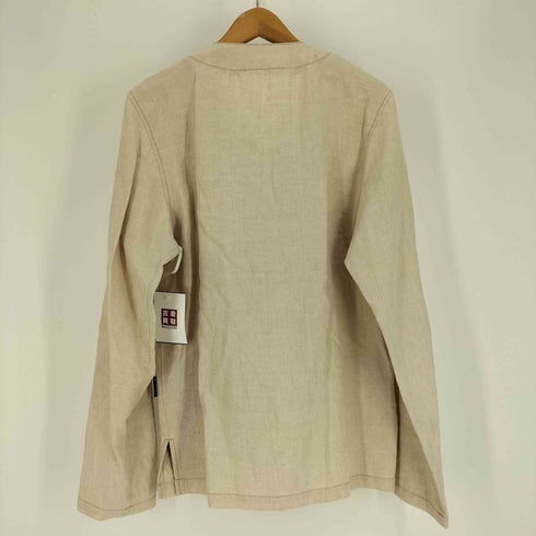 アニエスベーオム Agnes b.homme 22SS VESTE リネン ノーカラー ジャケット メンズ EUR:48