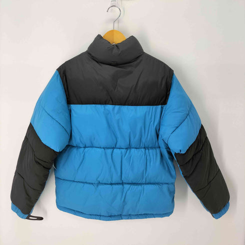 プルアンドベア PULL&BEAR バイカラー中綿ジャケット メンズ import:S