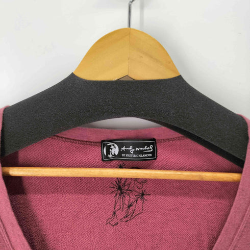 アンディウォーホル バイヒステリックグラマー andy warhol by HYSTERIC GLAMOUR プリントデザインスウェットカーディガン レディース FREE