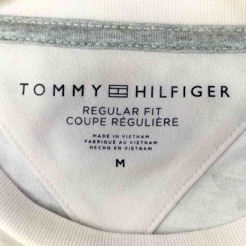 トミーヒルフィガー TOMMY HILFIGER カモ柄 ロゴ刺繍 S/S Tシャツ メンズ import:M