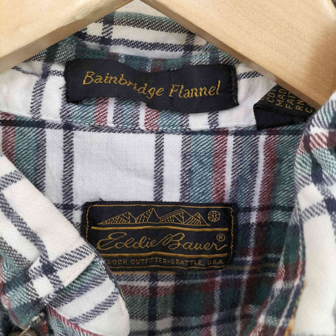 エディーバウアー Eddie Bauer 黒タグ後期 BDチェックシャツ メンズ JPN:M