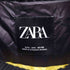 ザラ ZARA 襟リブ切替 ダブルジップ 中綿 ジャケット レディース import:L