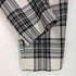 ザラ ZARA ベルテッド チェック スラックス パンツ レディース L
