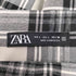 ザラ ZARA ベルテッド チェック スラックス パンツ レディース L