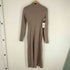 ナチュラルビューティーベーシック NATURAL BEAUTY BASIC 23AW ペプラムビスチェセットニットワンピース レディース JPN:M