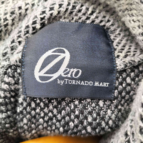 ゼロバイトルネードマート Zero by TORNADO MART スタンドアップカーディガン メンズ JPN:M