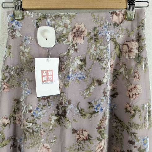 ジルスチュアート JILLSTUART 20SS ベルベットフラワーナロースカート レディース JPN:0