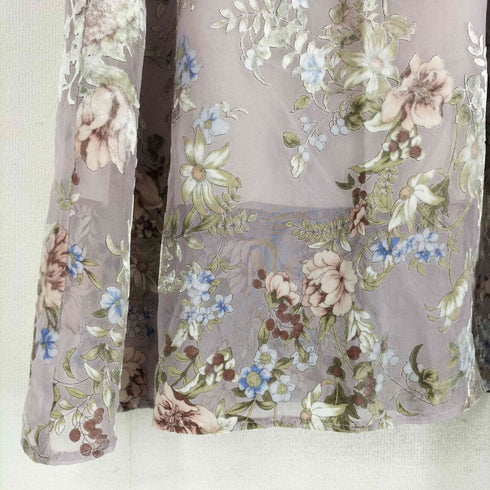 ジルスチュアート JILLSTUART 20SS ベルベットフラワーナロースカート レディース JPN:0