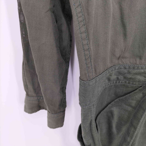 ジースターロー G-STAR RAW ミリタリ L/S シャツワンピース レディース XXS