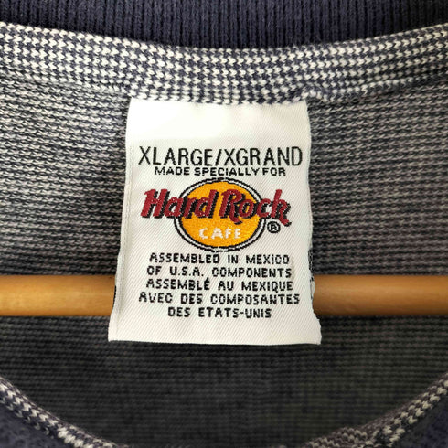 ハードロックカフェ Hard Rock Cafe 90-00S メキシコ製 ロゴ刺繍 半袖ポロシャツ ATLANTA メンズ import:XL