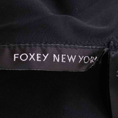 フォクシーニューヨーク FOXEY NEW YORK リトルサンドレス ノースリーブワンピース レディース 40