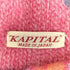キャピタル KAPITAL 縮絨 ウール マフラー メンズ