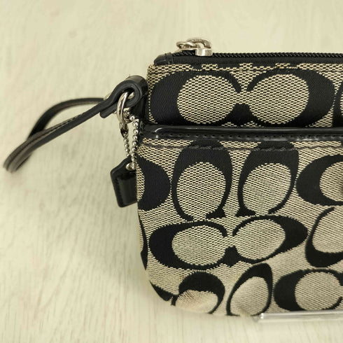 コーチ COACH シグネチャー リストレットポーチ レディース